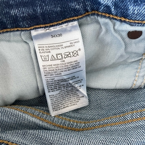 💙👖Old Navy Loose | Ample 34x30 men’s jeans in medium wash. - Picture 7 of 7
